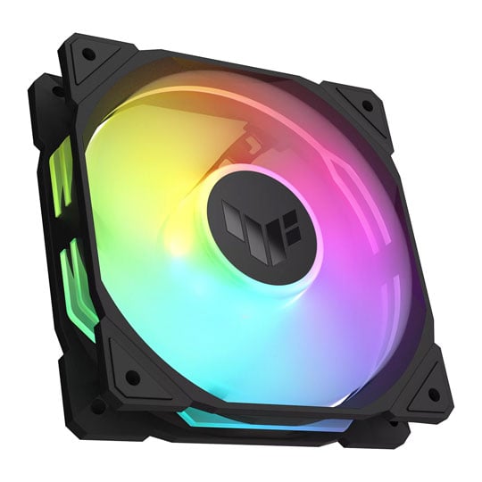 ASUS TUF Gaming TR120 ARGB Reverse Single Black Static Pressure Case Fan