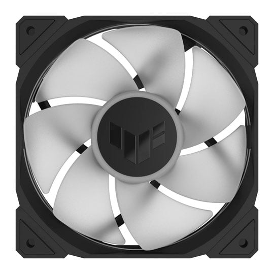 ASUS TUF Gaming TR120 ARGB Reverse Single Black Static Pressure Case Fan : image 4