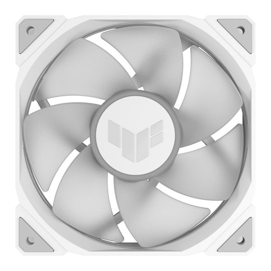 ASUS TUF Gaming TR120 ARGB Reverse Single White Static Pressure Case Fan : image 4