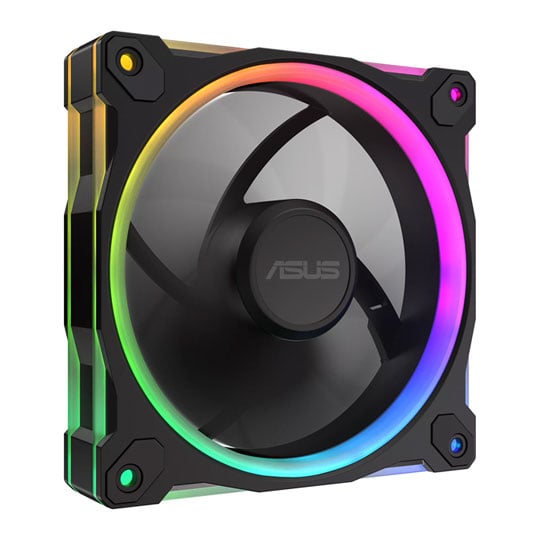 ASUS Prime MR120 ARGB Single Black Low Noise Case Fan ASUS Prime MR120 ARGB Single Black Low Noise Case Fan