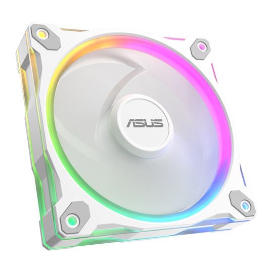 ASUS Prime MR120 ARGB Single White Low Noise Case Fan ASUS Prime MR120 ARGB Single White Low Noise Case Fan