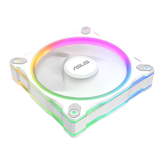 ASUS Prime MR120 ARGB Single White Low Noise Case Fan : image 3