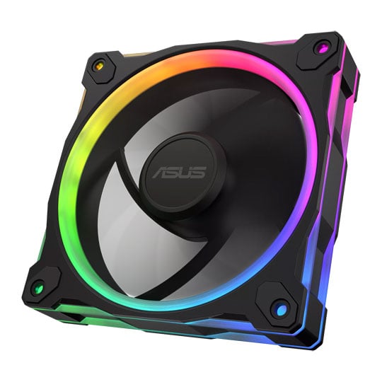 ASUS Prime MR 120 ARGB 120mm Reverse Flow Black PWM Fan ASUS Prime MR 120 ARGB 120mm Reverse Flow Black PWM Fan