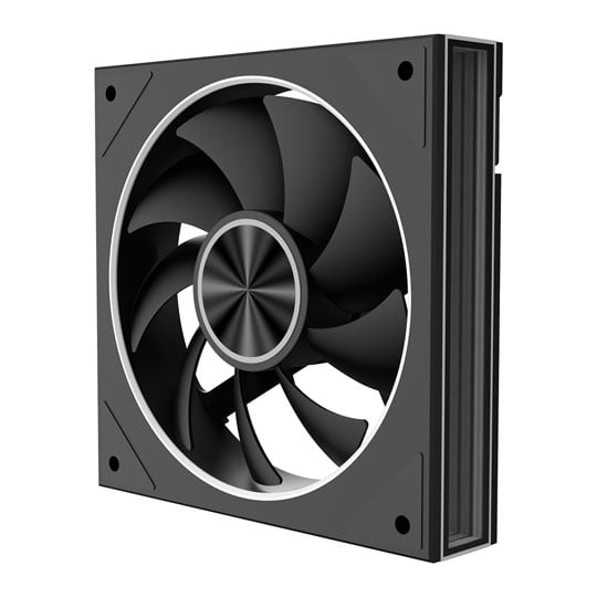 CiT Saturn 120mm ARGB Black PWM PC Cooling Fan : image 3