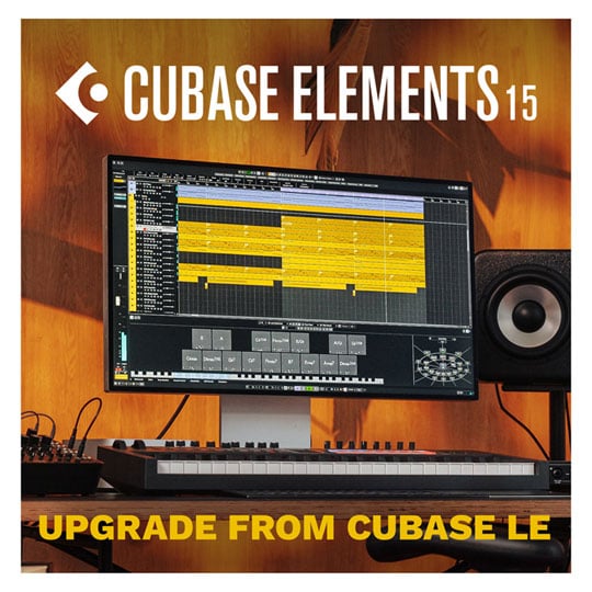Steinberg - Cubase Elements 15 Upgrade from LE Steinberg - Cubase Elements 15 Upgrade from LE