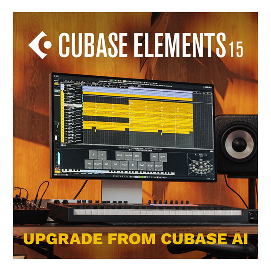 Steinberg - Cubase Elements 15 Upgrade from AI Steinberg - Cubase Elements 15 Upgrade from AI