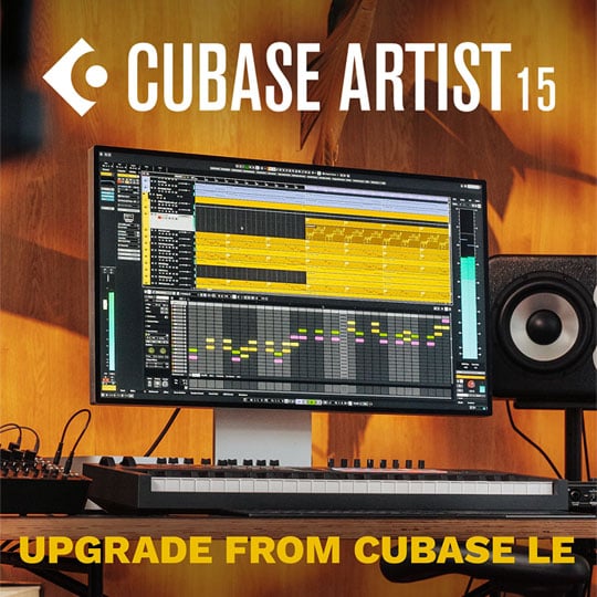 Steinberg - Cubase Artist 15 Upgrade from LE 12-15 Steinberg - Cubase Artist 15 Upgrade from LE 12-15