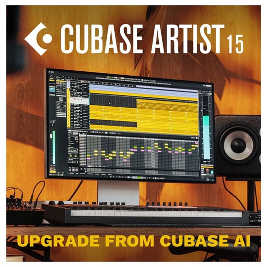 Steinberg - Cubase Artist 15 Upgrade from AI 12-15 Steinberg - Cubase Artist 15 Upgrade from AI 12-15