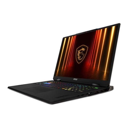 MSI Vector 18 HX AI A2XWIG QHD+ 240Hz Intel Core Ultra 9 32GB DDR5 RTX 5080 Grey Gaming Laptop : image 4