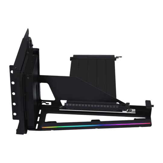 200mm Lian Li 4-slot Vertical GPU Kit v4 with ARGB PCIe 5.0 Riser Black