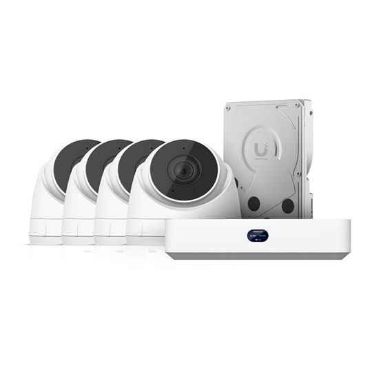 Ubiquiti Network Video Recorder Instant Kit with G5 Turret Ultra Cameras Ubiquiti Network Video Recorder Instant Kit with G5 Turret Ultra Cameras