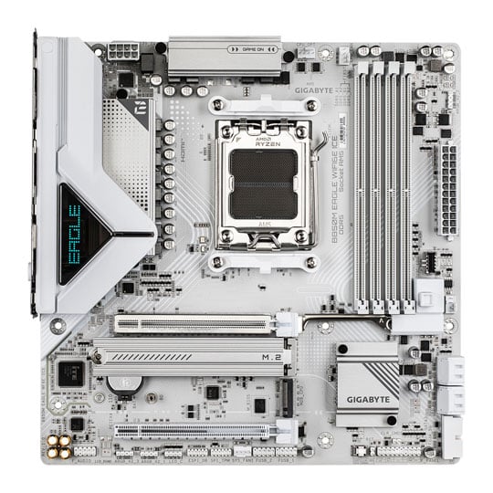 Gigabyte AMD B850M EAGLE WIFI6E ICE mATX Motherboard Gigabyte AMD B850M EAGLE WIFI6E ICE mATX Motherboard