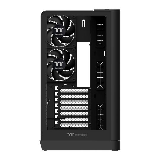 Thermaltake View TG 390 Black Dual Chamber Mid Tower Tempered Glass PC Gaming Case