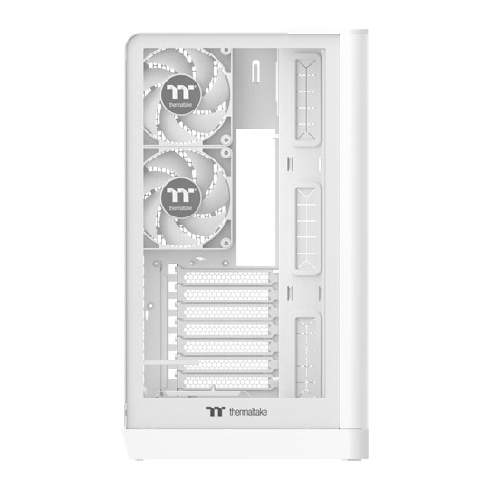 Thermaltake View 390 TG Snow White Dual Chamber Mid Tower Tempered Glass PC Gaming Case
