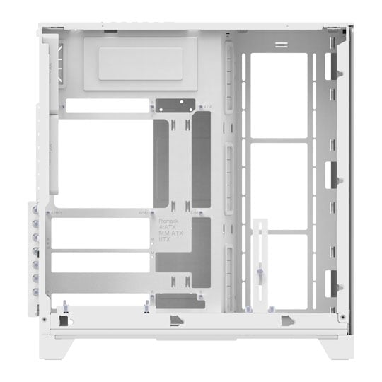 Thermaltake View 390 TG Snow White Dual Chamber Mid Tower Tempered Glass PC Gaming Case : image 3