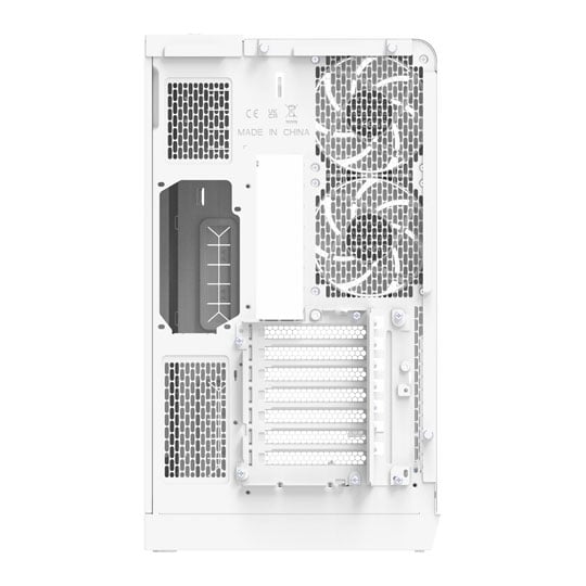 Thermaltake View 390 TG Snow White Dual Chamber Mid Tower Tempered Glass PC Gaming Case : image 4