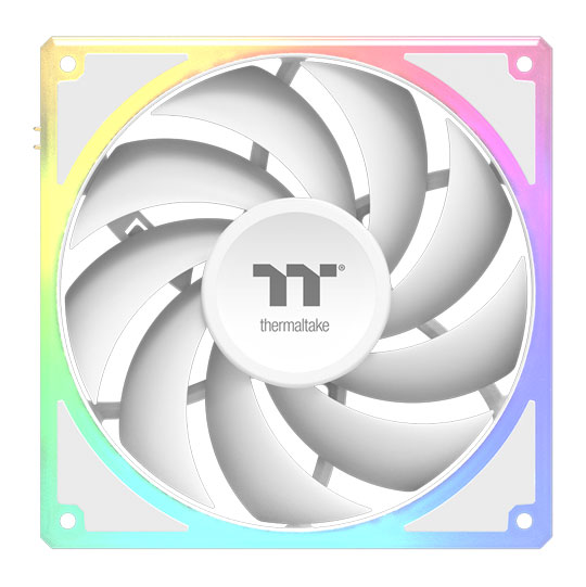 Thermaltake TOUGHFAN EX 140 ARGB Sync Airflow / Static Pressure PWM White Triple Fan Pack