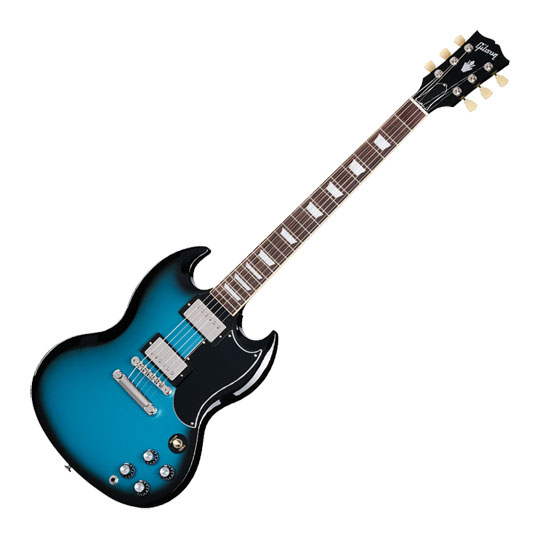 Gibson SG Standard ‘61 Custom Colour, Pelham Blue Burst Gibson SG Standard ‘61 Custom Colour, Pelham Blue Burst