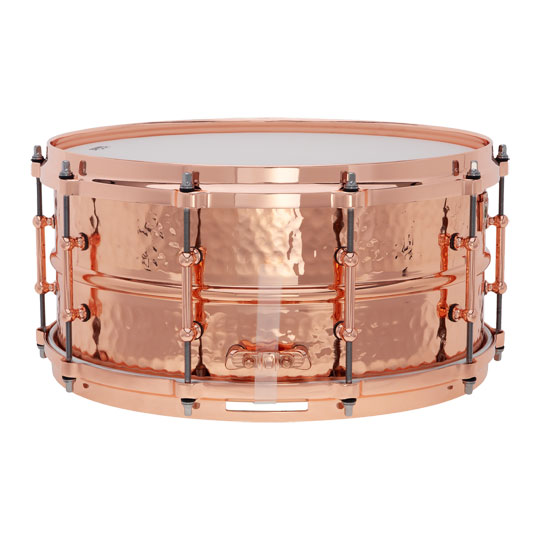 Ludwig Copperphonic 14" x 6.5" Hammered Snare Drum w/Copper Parts : image 3