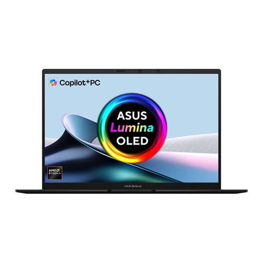 Open Box ASUS ZenBook 14" Lumina OLED 3K Ryzen AI 7 Laptop - Jade Black