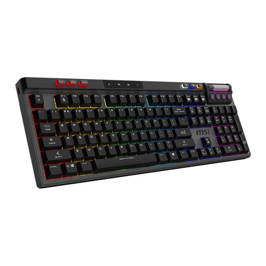 Open Box MSI STRIKE PRO Wireless RGB Mechanical Gaming Keyboard : image 3