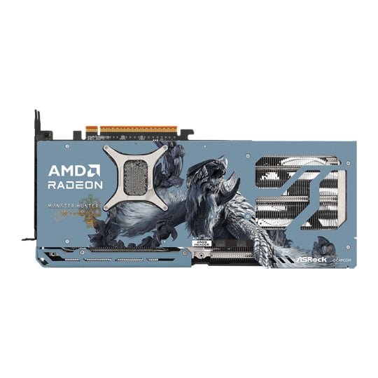 ASRock AMD Radeon RX 9070 XT Monster Hunter Wilds Edition 16GB Graphics Card : image 4