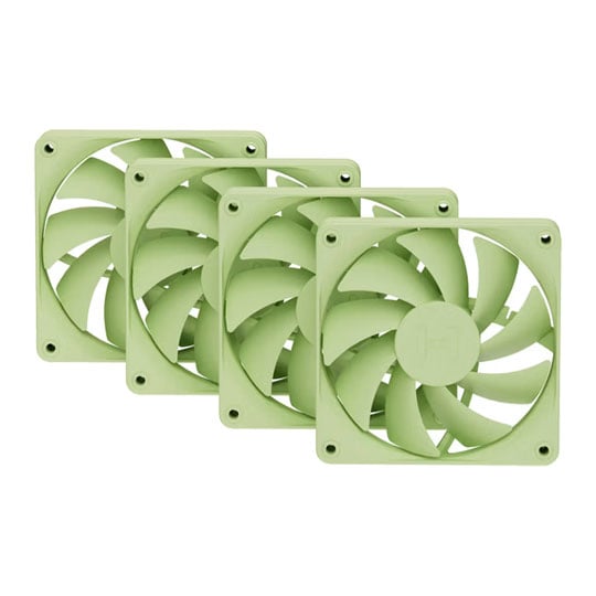 HYTE FA12 120mm PWM Fan 4 Pack Matcha Milk HYTE FA12 120mm PWM Fan 4 Pack Matcha Milk