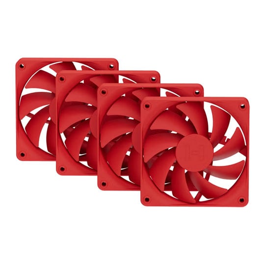 HYTE FA12 120mm PWM Fan 4 Pack Wild Cherry HYTE FA12 120mm PWM Fan 4 Pack Wild Cherry