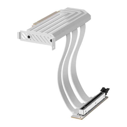 HYTE PCIe 5.0 Hyper Riser (x16) GPU Riser Cable 200mm Snow White : image 3
