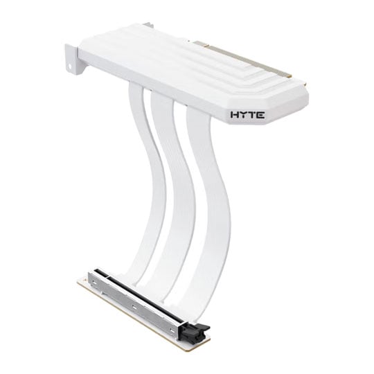 HYTE PCIe 5.0 Hyper Riser (x16) GPU Riser Cable 200mm Pitch Black HYTE PCIe 5.0 Hyper Riser (x16) GPU Riser Cable 200mm Pitch Black