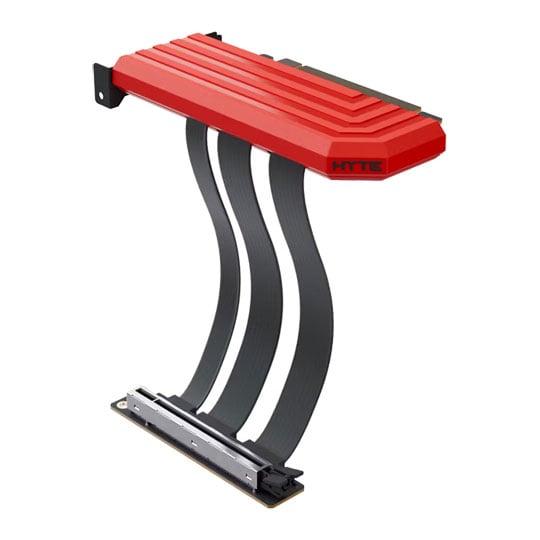 HYTE PCIe 5.0 Hyper Riser (x16) GPU Riser Cable 200mm Black Cherry HYTE PCIe 5.0 Hyper Riser (x16) GPU Riser Cable 200mm Black Cherry