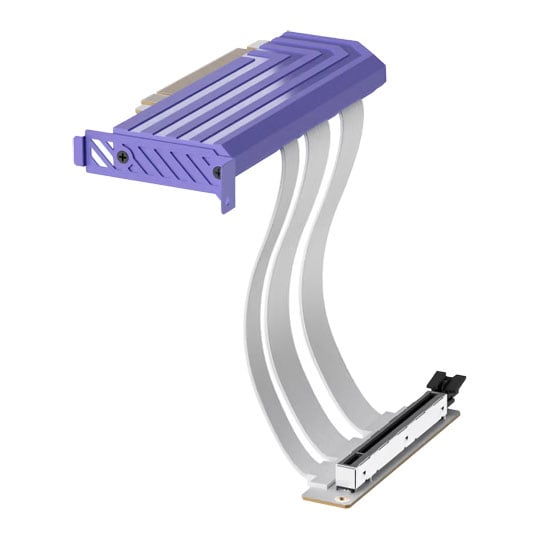 HYTE PCIe 5.0 Hyper Riser (x16) GPU Riser Cable 200mm Taro Milk : image 3