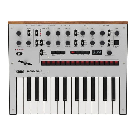 (Open Box) Korg Monologue Analogue Synthesizer (Silver) (Open Box) Korg Monologue Analogue Synthesizer (Silver)