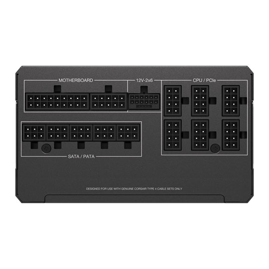 Refurbished CORSAIR RMx Series RM1000x 1000 Watt Cybenetics Gold PCIe 5.1 PSU / Power Supply ATX 3.1 : image 4