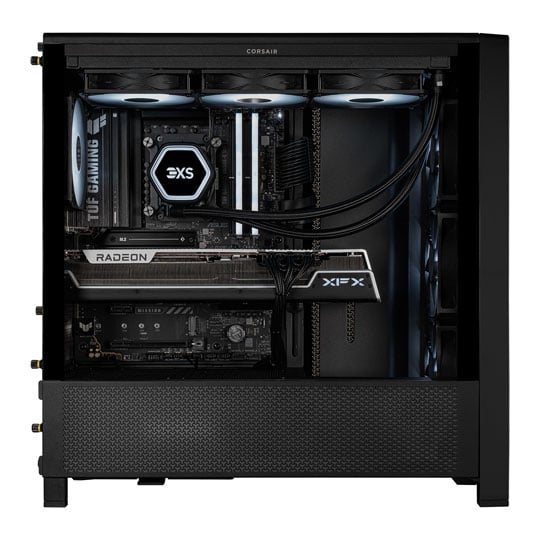 Gaming PC with AMD Radeon RX 7900XTX and AMD Ryzen 7 9800X3D