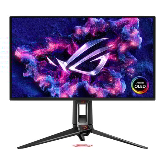 Open Box ASUS ROG Swift PG27UCDM 27" 4K UHD 240Hz G-SYNC Compatible HDR10 QD-OLED Gaming Monitor