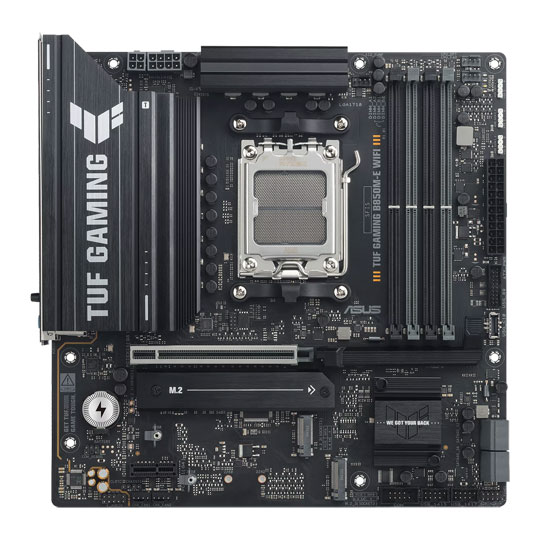 ASUS TUF GAMING B850M-E WIFI AM5 DDR5 PCIE 5.0 mATX Motherboard ASUS TUF GAMING B850M-E WIFI AM5 DDR5 PCIE 5.0 mATX Motherboard