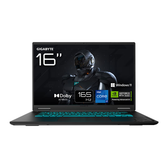 Gigabyte GAMING A16 CVH 16" WUXGA Intel Core i7 RTX 5060 Gaming Laptop Gigabyte GAMING A16 CVH 16" WUXGA Intel Core i7 RTX 5060 Gaming Laptop