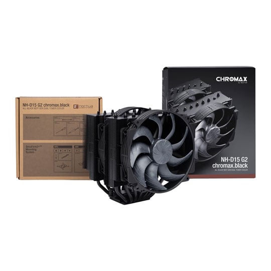 Noctua NH-D15 G2 chromax.black Next Gen Dual Tower AMD / Intel CPU
