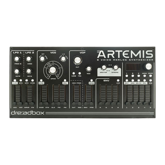 Dreadbox Artemis 6-Voice Polyphonic Analogue Synthesizer : image 4