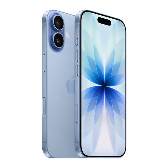 Apple iPhone 17 Blue 256GB 5G Wi-Fi 7 iOS 26 Smartphone