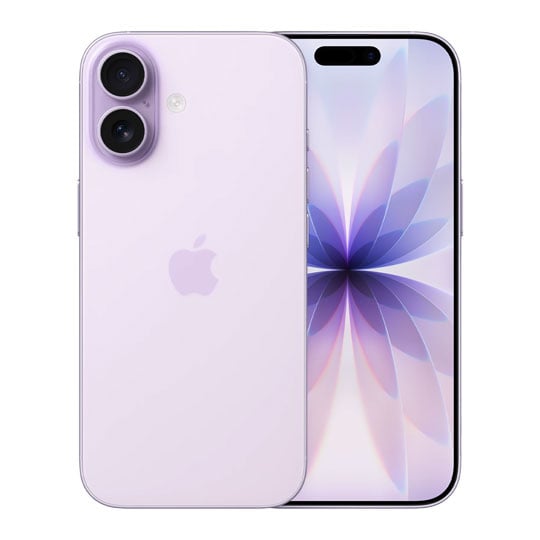 Apple iPhone 17 Lavender 256GB 5G Wi-Fi 7 iOS 26 Smartphone