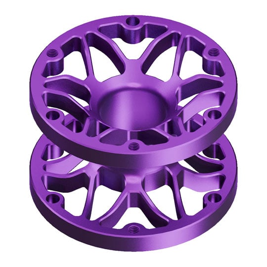 Bavarian SimTec S50 Purple Steering Wheel Spacer : image 3