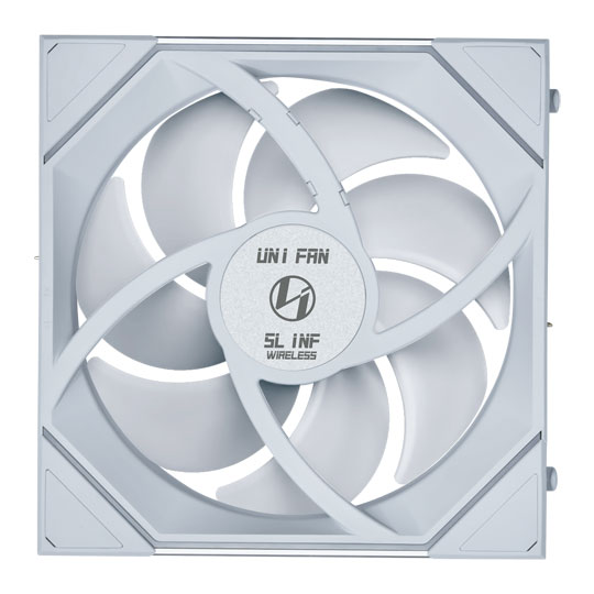 Lian Li UNI FAN SL Infinity Wireless 140mm Reverse Blade ARGB PWM Fan White : image 4