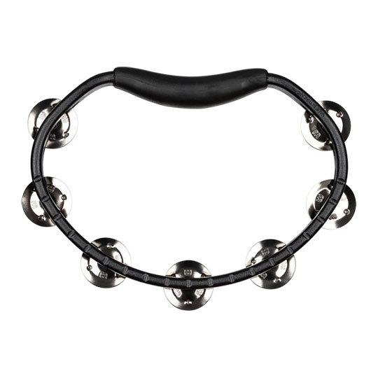 Meinl Percussion Headliner Series ABS Single-Row Tambourine - Black Meinl Percussion Headliner Series ABS Single-Row Tambourine - Black