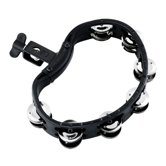Meinl Percussion Headliner Series Mountable Molded ABS Tambourine - Black Meinl Percussion Headliner Series Mountable Molded ABS Tambourine - Black
