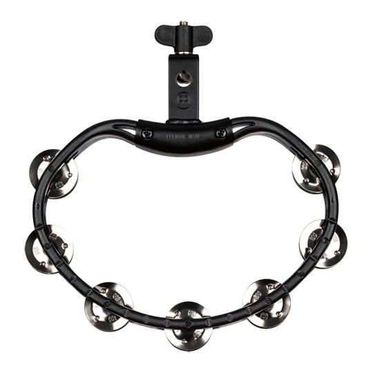 Meinl Percussion Headliner Series Mountable Molded ABS Tambourine - Black Meinl Percussion Headliner Series Mountable Molded ABS Tambourine - Black