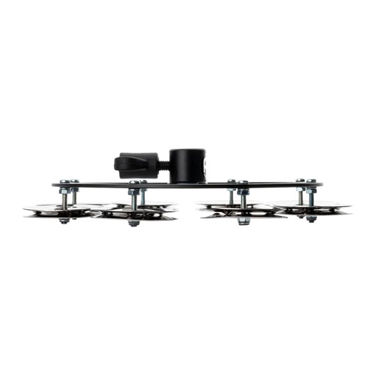 Meinl Headliner Hi-Hat Tambourine - Single Row : image 4