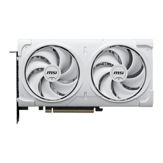 MSI NVIDIA GeForce RTX 5060 Ti 16GB VENTUS 2X OC WHITE PLUS Blackwell Graphics Card