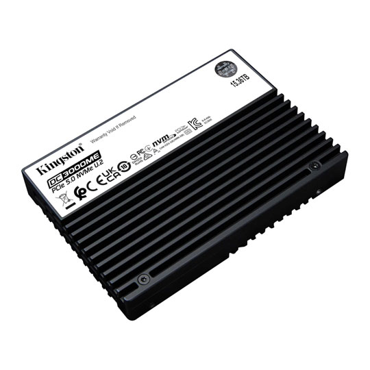 15.36TB Kingston DC3000ME 2.5" Single Port Enterprise NVMe SSD